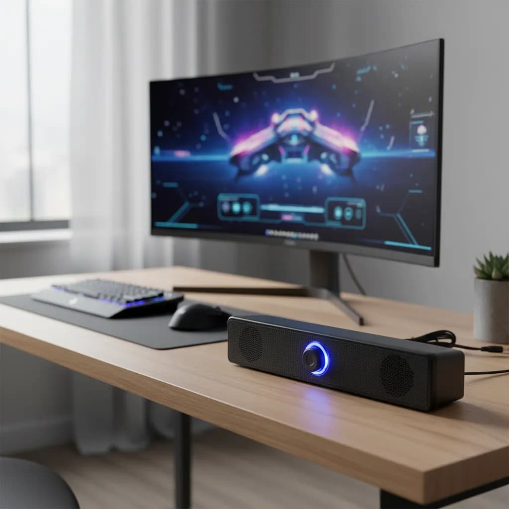 Caixa De Som Soundbar 2.0 Com Bluetooth E-3511 Preto - 2