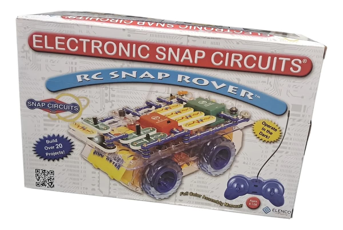 Kit De Descoberta De Eletrônicos Snap Circuits Rc Snap Rover - 1
