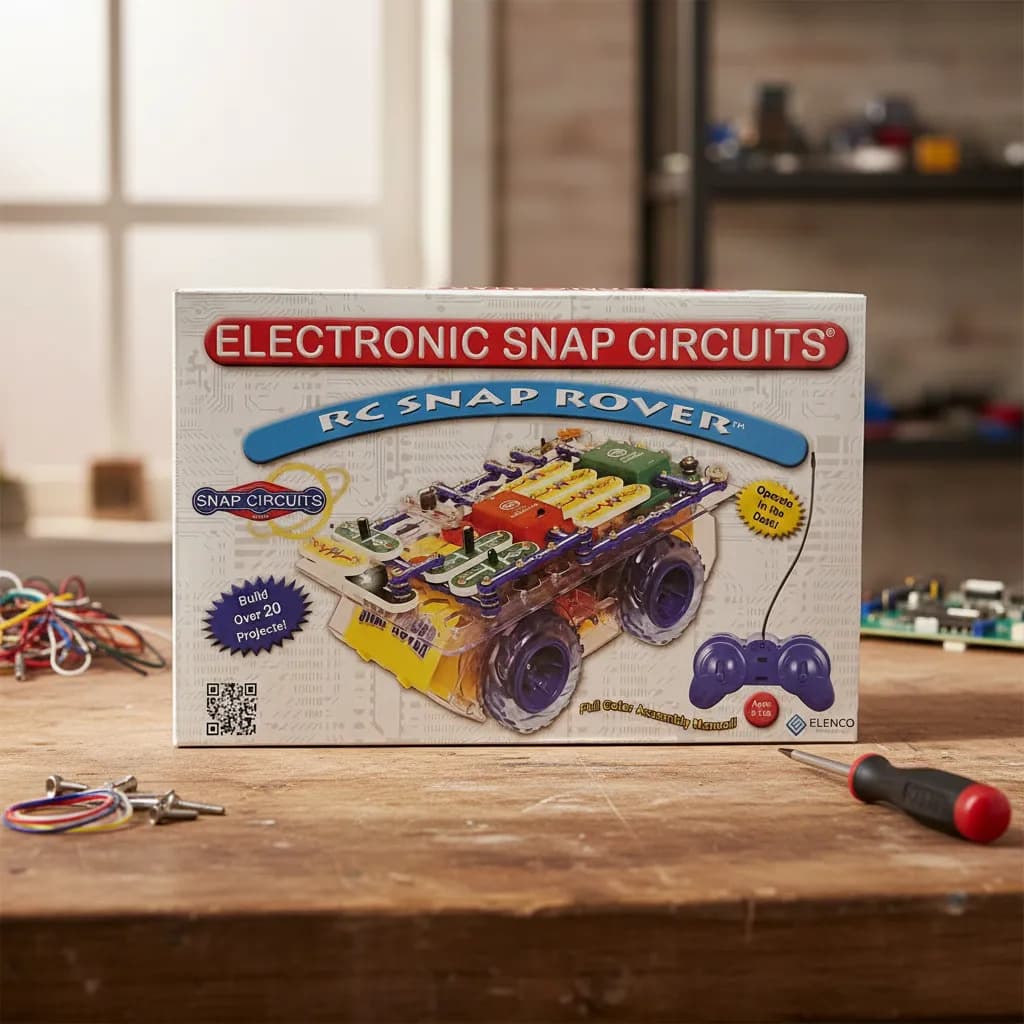 Kit De Descoberta De Eletrônicos Snap Circuits Rc Snap Rover - 6