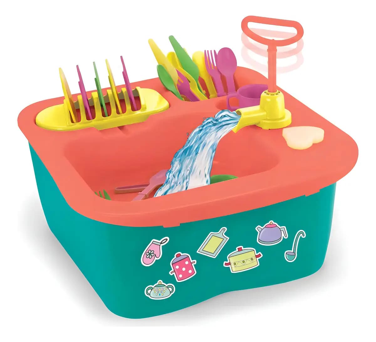 Acqua Brink Cozinha Pia Louças Infantil Xplast Homeplay 8000 - 5