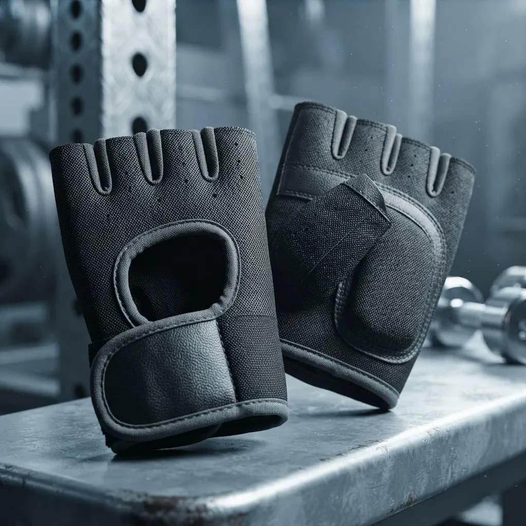Luva Para Academia E Musculação Com Ajuste De Pulso Preto Preto Lisa Xl - 3