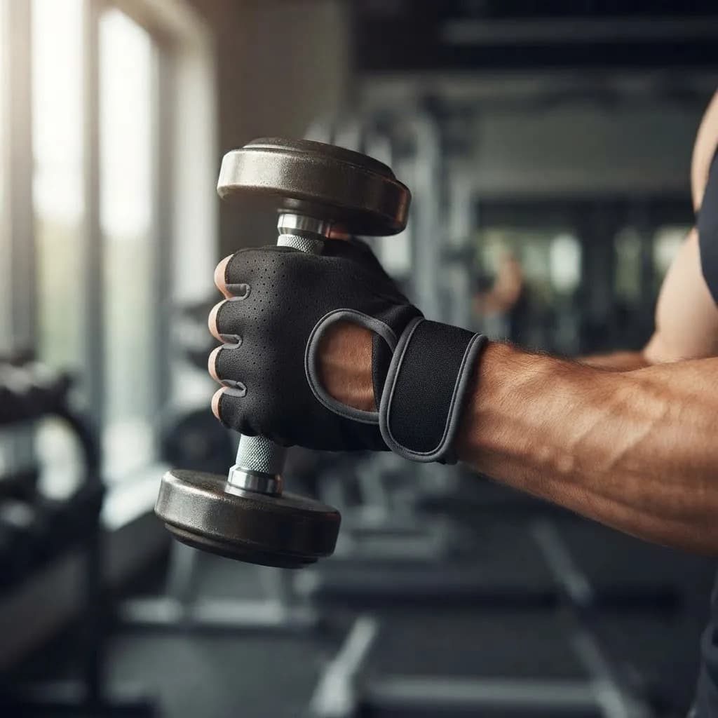 Luva Para Academia E Musculação Com Ajuste De Pulso Preto Preto Lisa Xl - 4