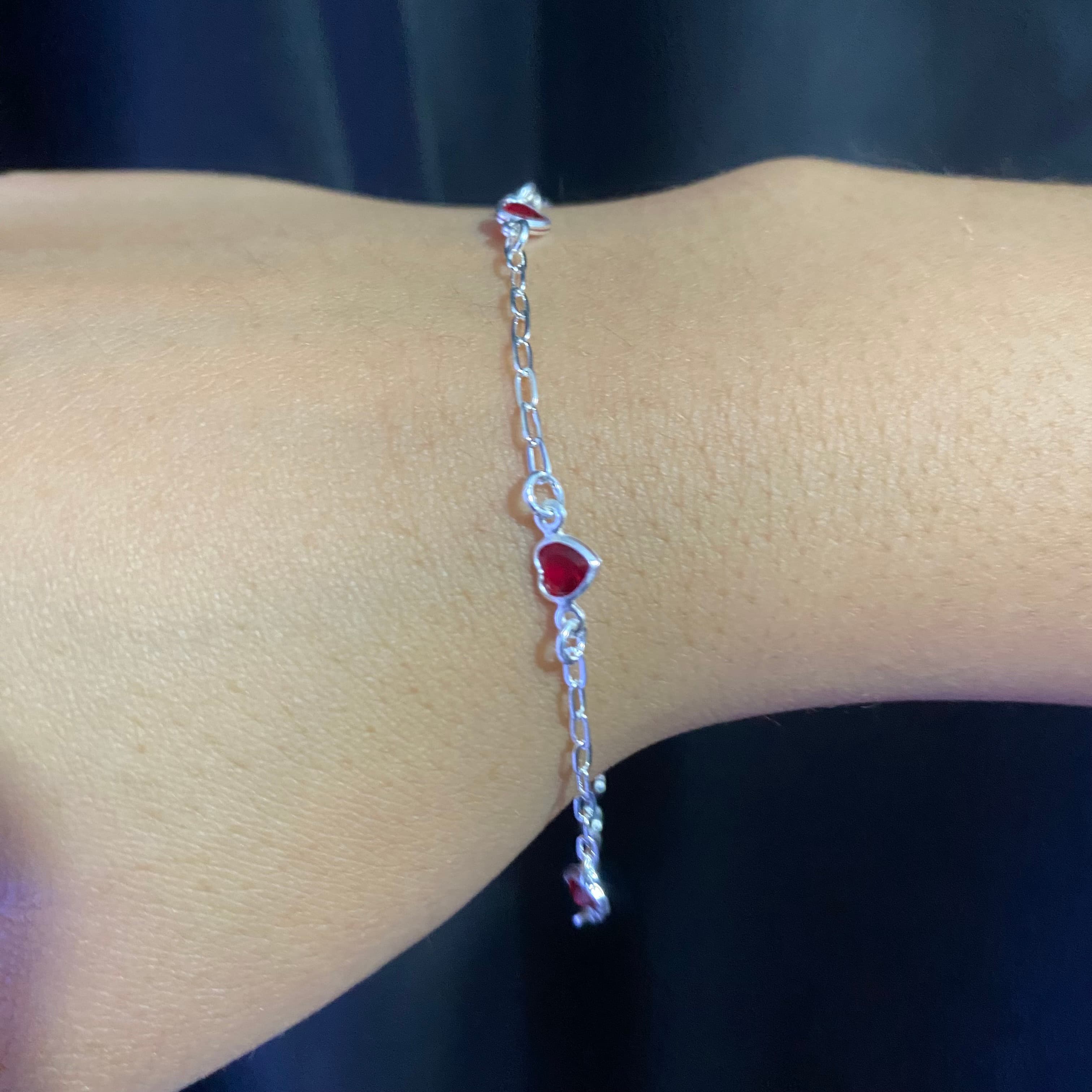PULSEIRA 4 CORAÇOES VERMELHOS - 2