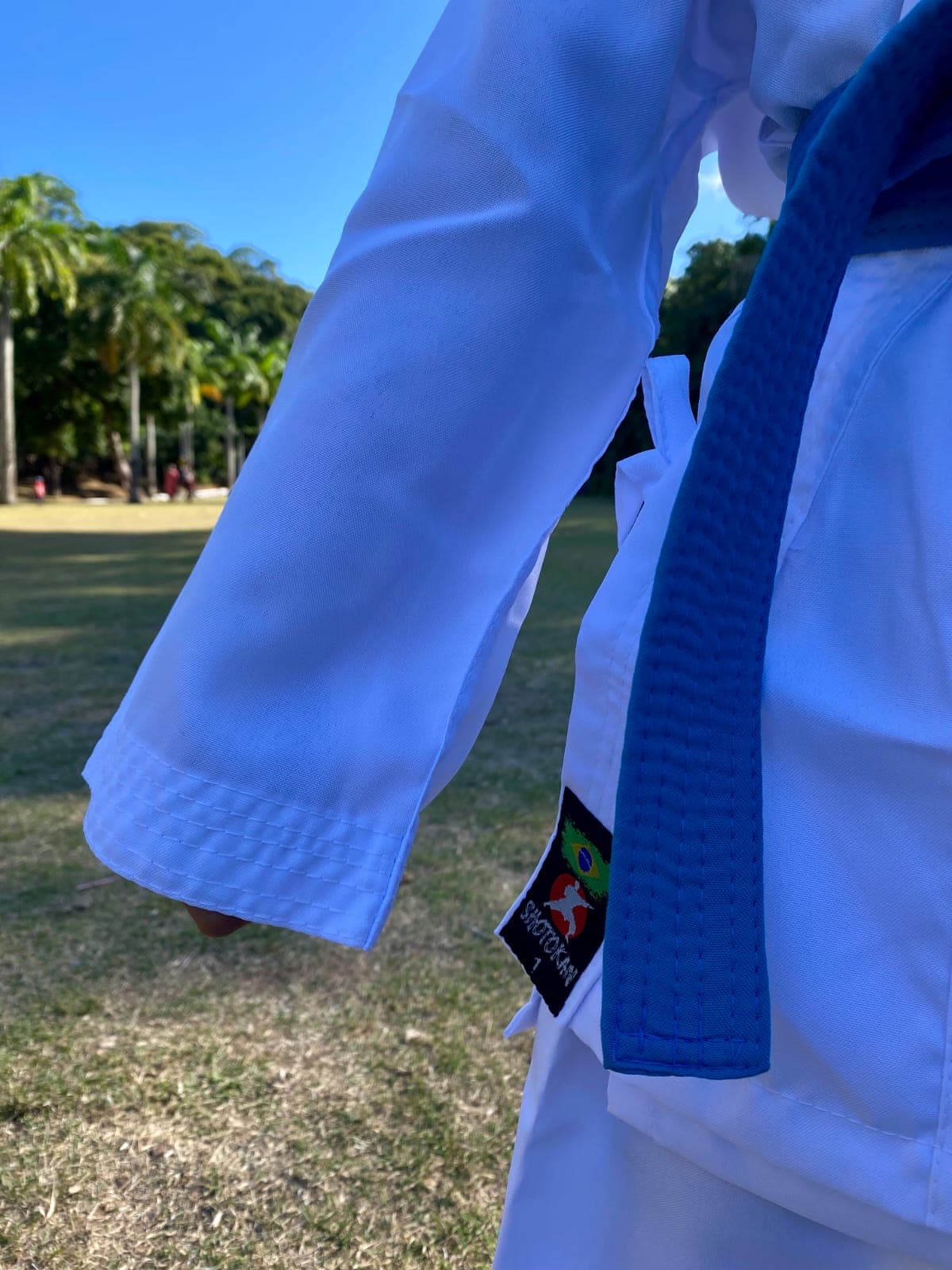KIMONO DE OXFORD BRANCO INFANTIL Tamanho:M000 - 4