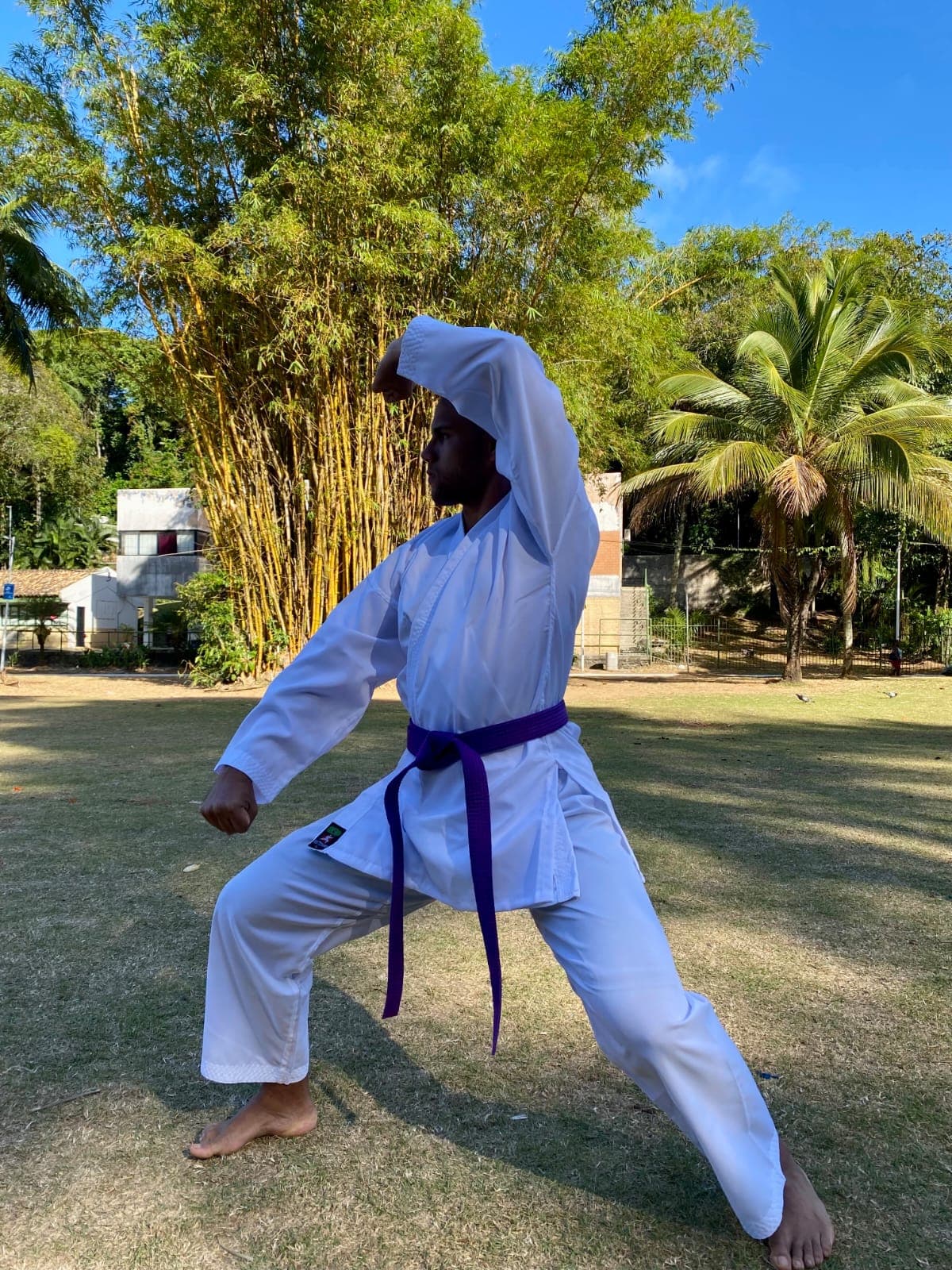 KIMONO DE OXFORD BRANCO ADULTO Tamanho:A5 - 1
