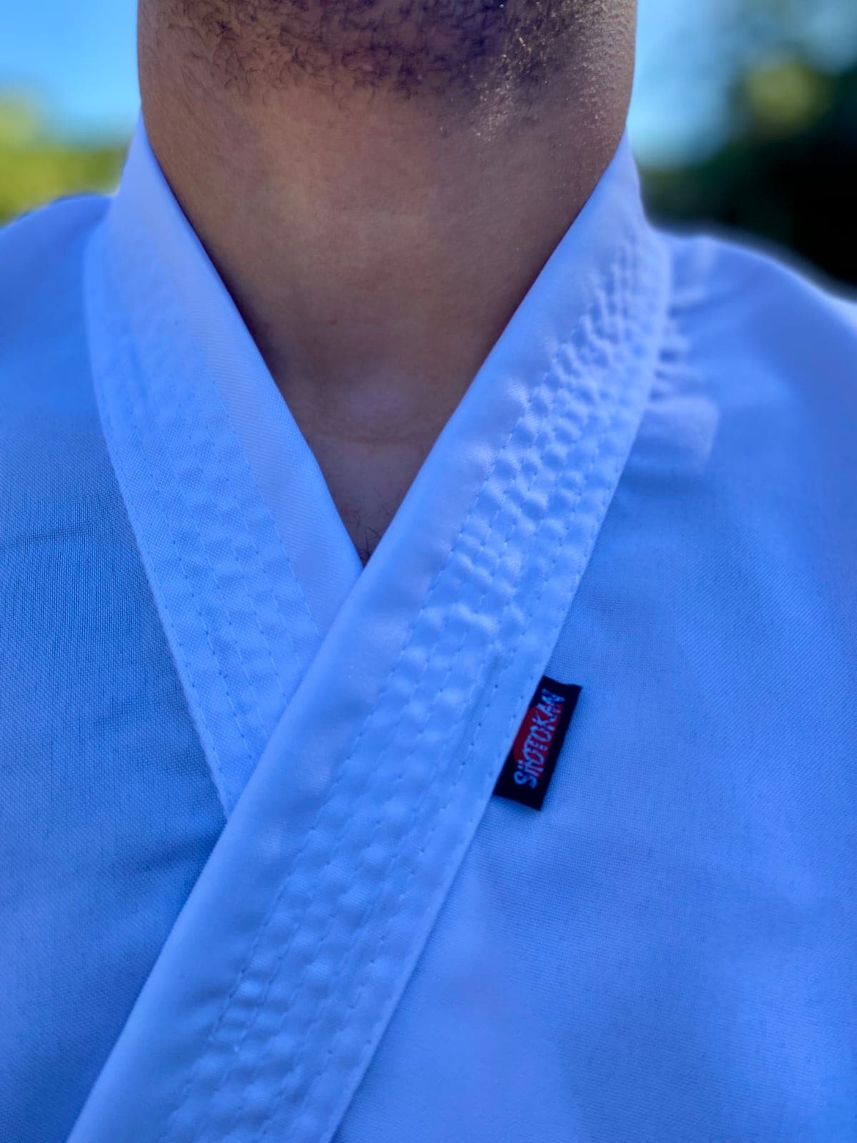 KIMONO DE OXFORD BRANCO ADULTO Tamanho:A5 - 2