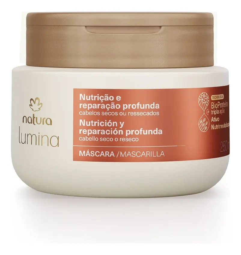 Natura Lumina Mascara Nutrição E Reparação Profunda - 1