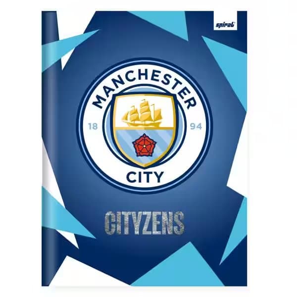 Caderno Universitário Manchester City 80 Folhas - 1