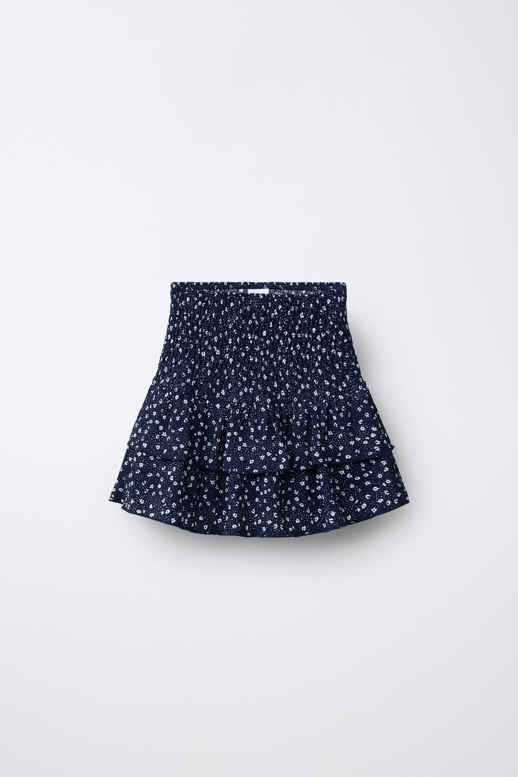 Short Saia Com Flores 6-7 anos ZARA - 1