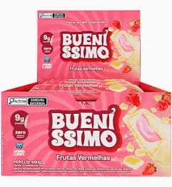 Barra de Proteína Frutas Vermelhas CX - 3
