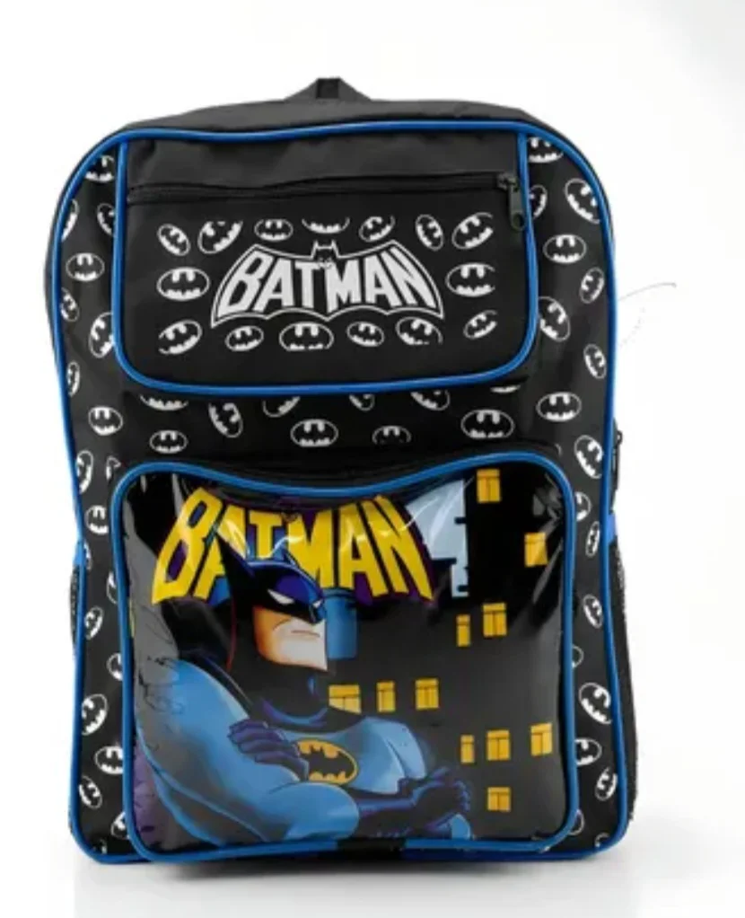 MOCHILA BATMAN PRETA - 1