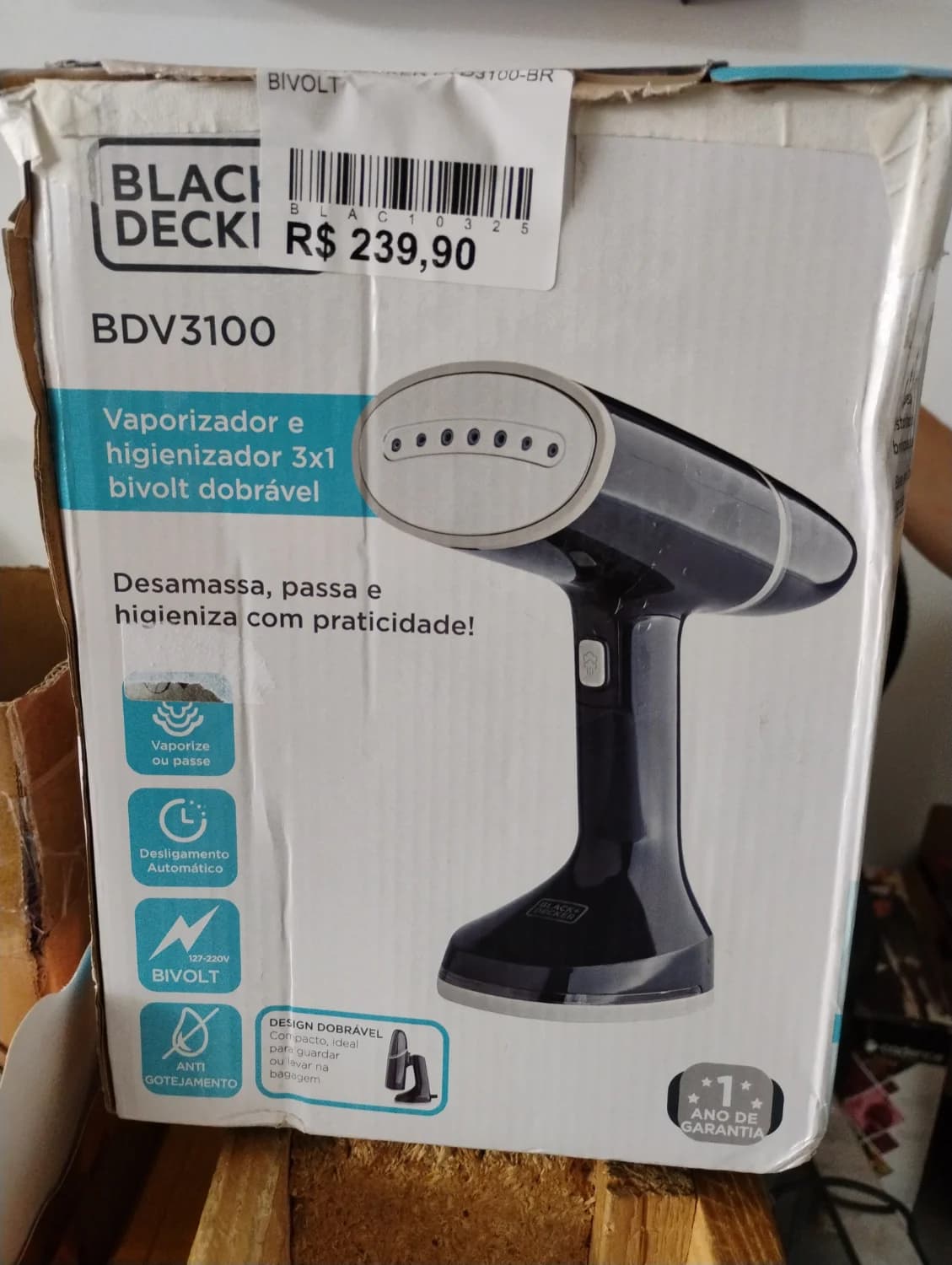 BLACK DECKER BVD3100-BR BIVOLT - 1