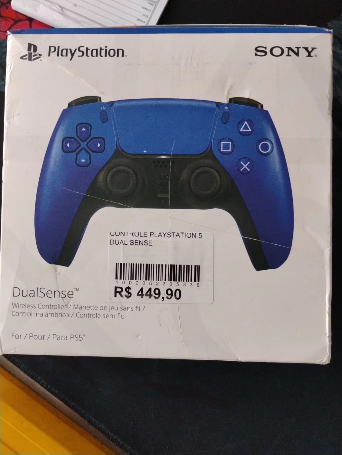 CONTROLE PLAYSTATION 5 DUAL SENSE - 1