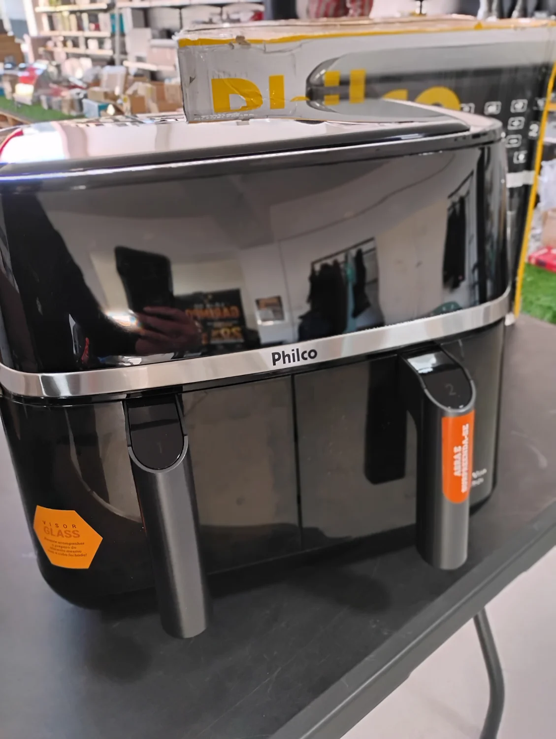 Air Fryer Philco 10L Cesto Duplo 2000W PAF10A 127V - 1