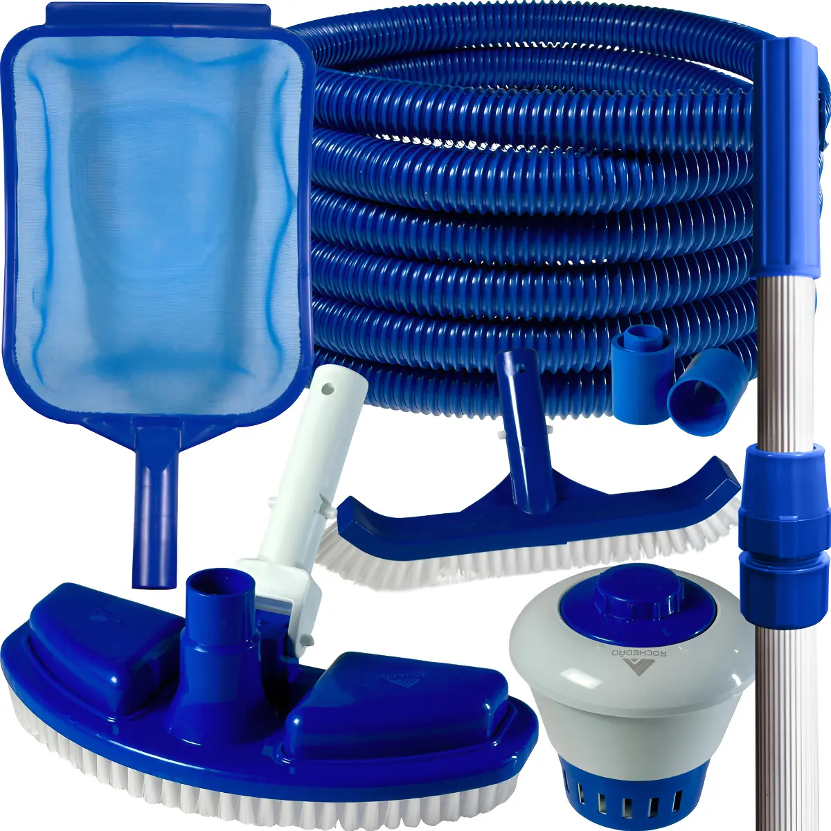 Kit Acessórios Limpeza Piscinas ROCHEDÃO - 1