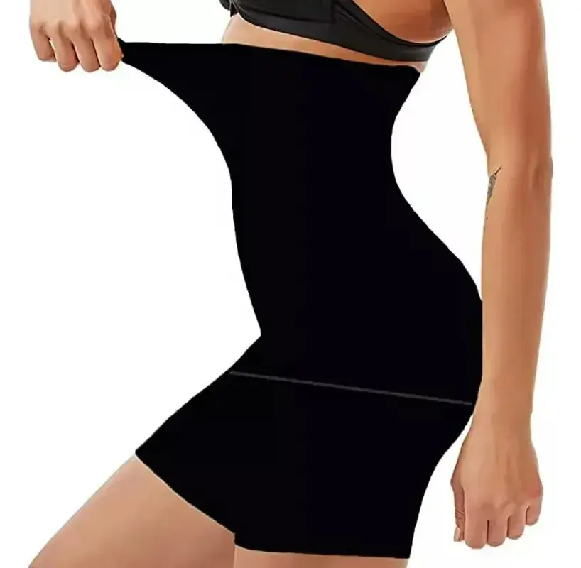 Short Modelador Aperta Modela Diminui Barriga Levanta Bumbum Tam P Preto - 1