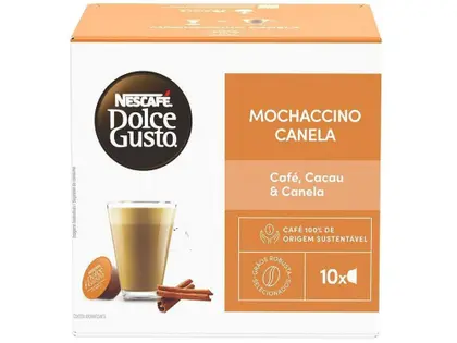 Cápsula Nescafé Dolce Gusto Mochaccino Canela 10 Cápsulas - 1