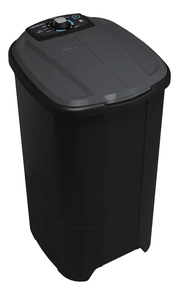 Lavadora Roupa 10kg Newmaq Black 220v - 2