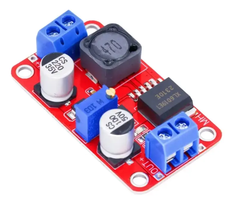 Conversor Regulador Tensão Dc-dc Step-up - Xl6019 5v~40v 5a - 1