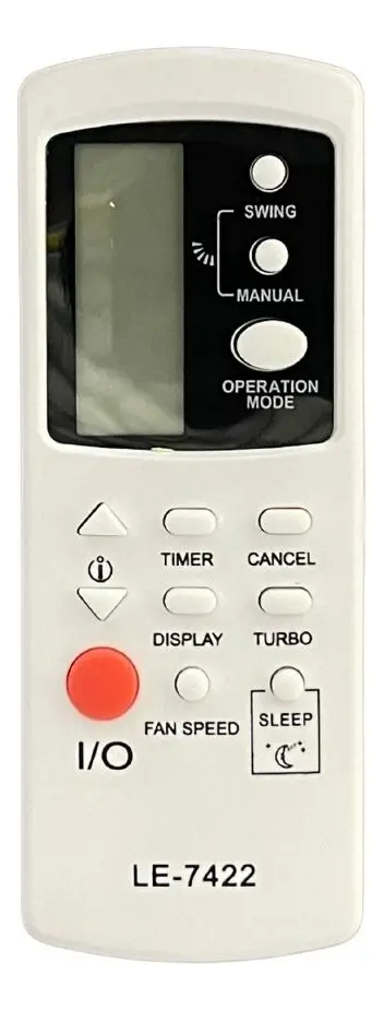 Controle p/ Ar Condicionado Philco LE-7422 Lelong - 1