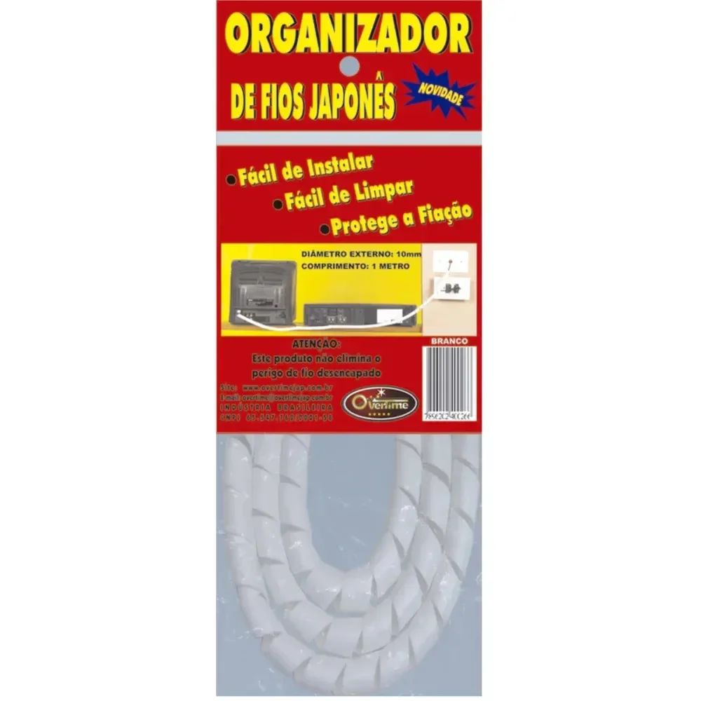 Organizador Fios Overtime Japones Bco 1M - 1