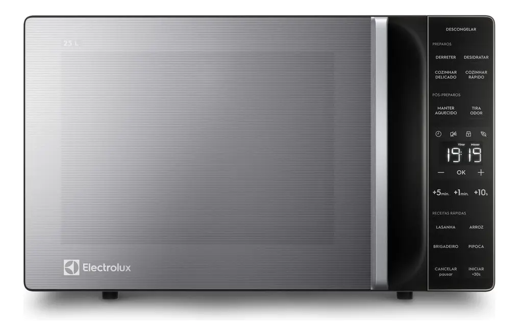 Micro-ondas Electrolux Prata 23L Efficient ME23S 127V - 1