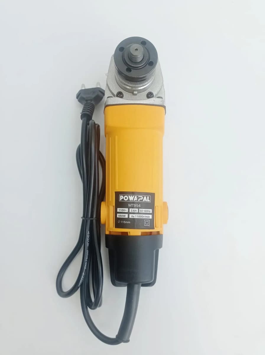 Kit Esmerilhadeira 650w 11000rpm + Disco Corte + Disco Flap Amarelo 110v - 1