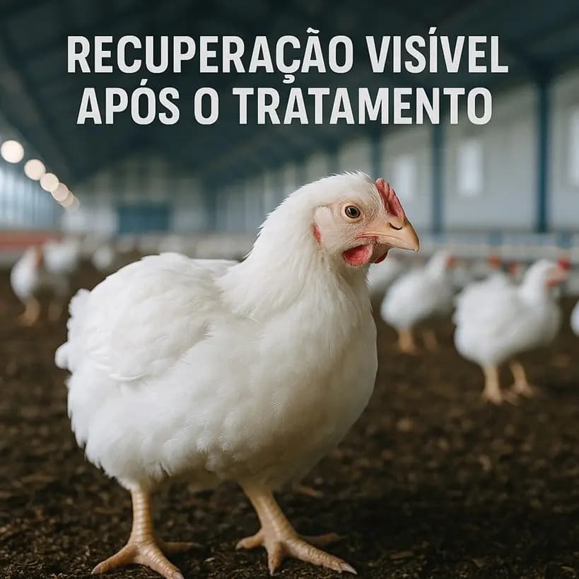 Sulfamicina Ibasa 1 Litro Aves, Coriza, Gogo Cocidiose - 4