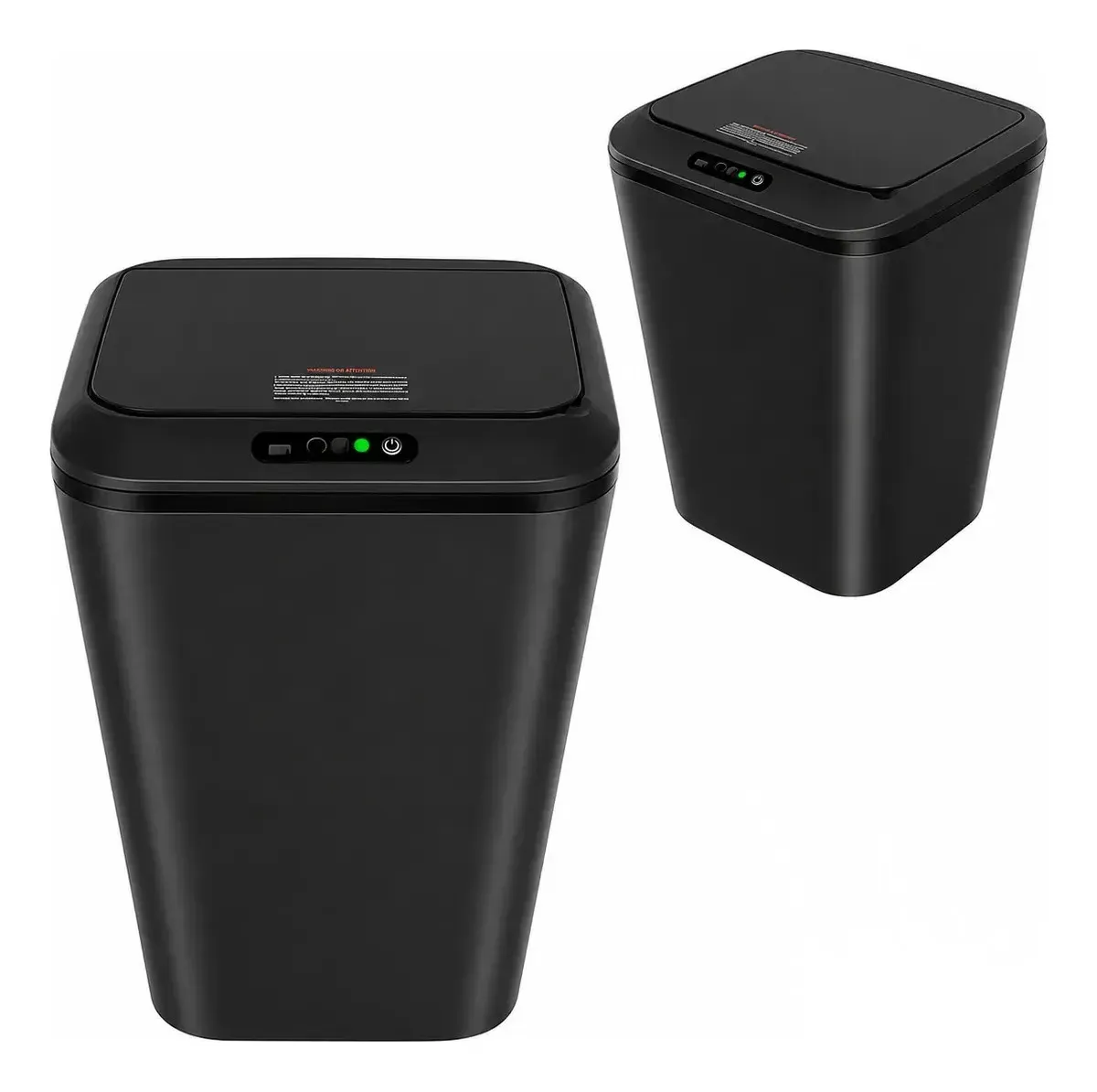Lixeira Inteligente Com Sensor Automatico Preta - 4