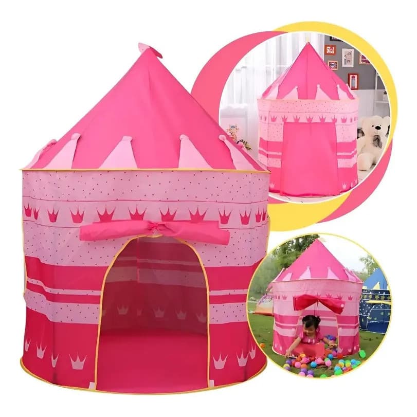 Barraca Dobravel Castelo Princesa Tenda Cabana Menina - 5