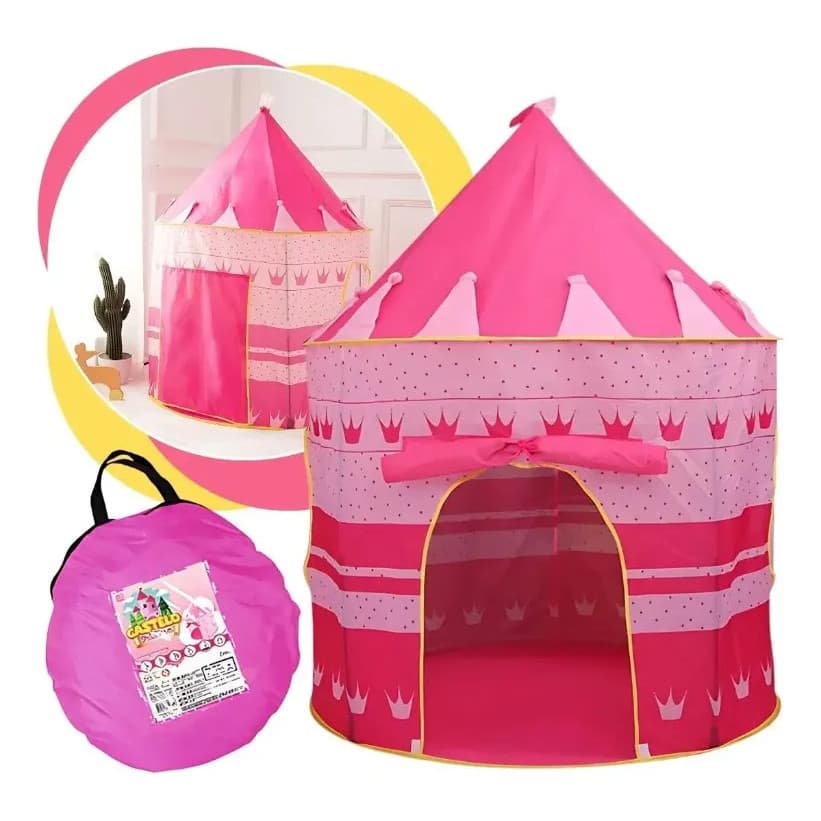 Barraca Dobravel Castelo Princesa Tenda Cabana Menina - 6