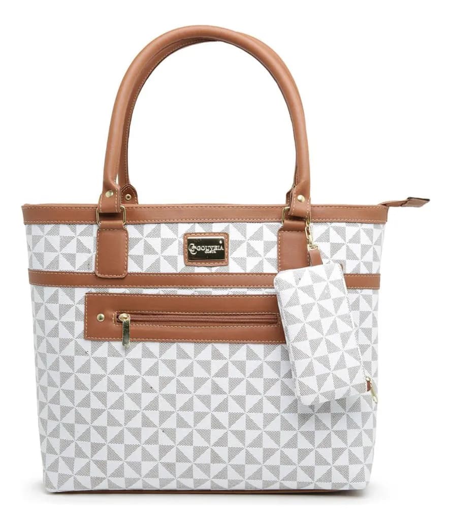 Bolsa Feminina Sacola Com Porta Moedas - Gouveia Costa - 1