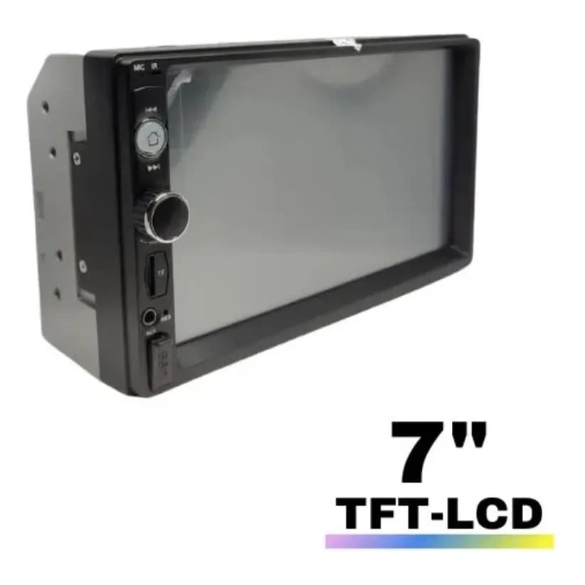 Central Multimídia Automotiva Autovex Ct12 Lcd 7 Bluetooth Câmera De Ré Brinde - 5