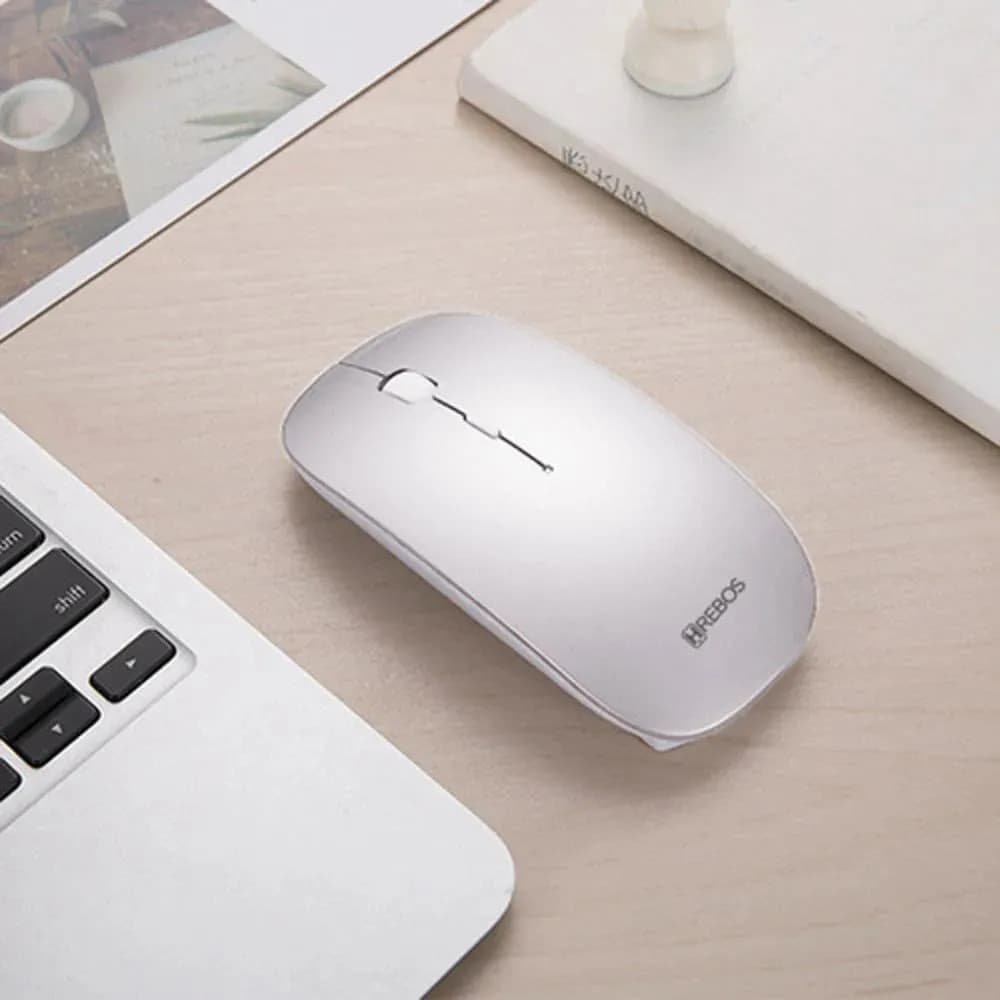 Mouse Hrebos Sem Fio Wireless If-760 Design Moderno E Rápido - 8