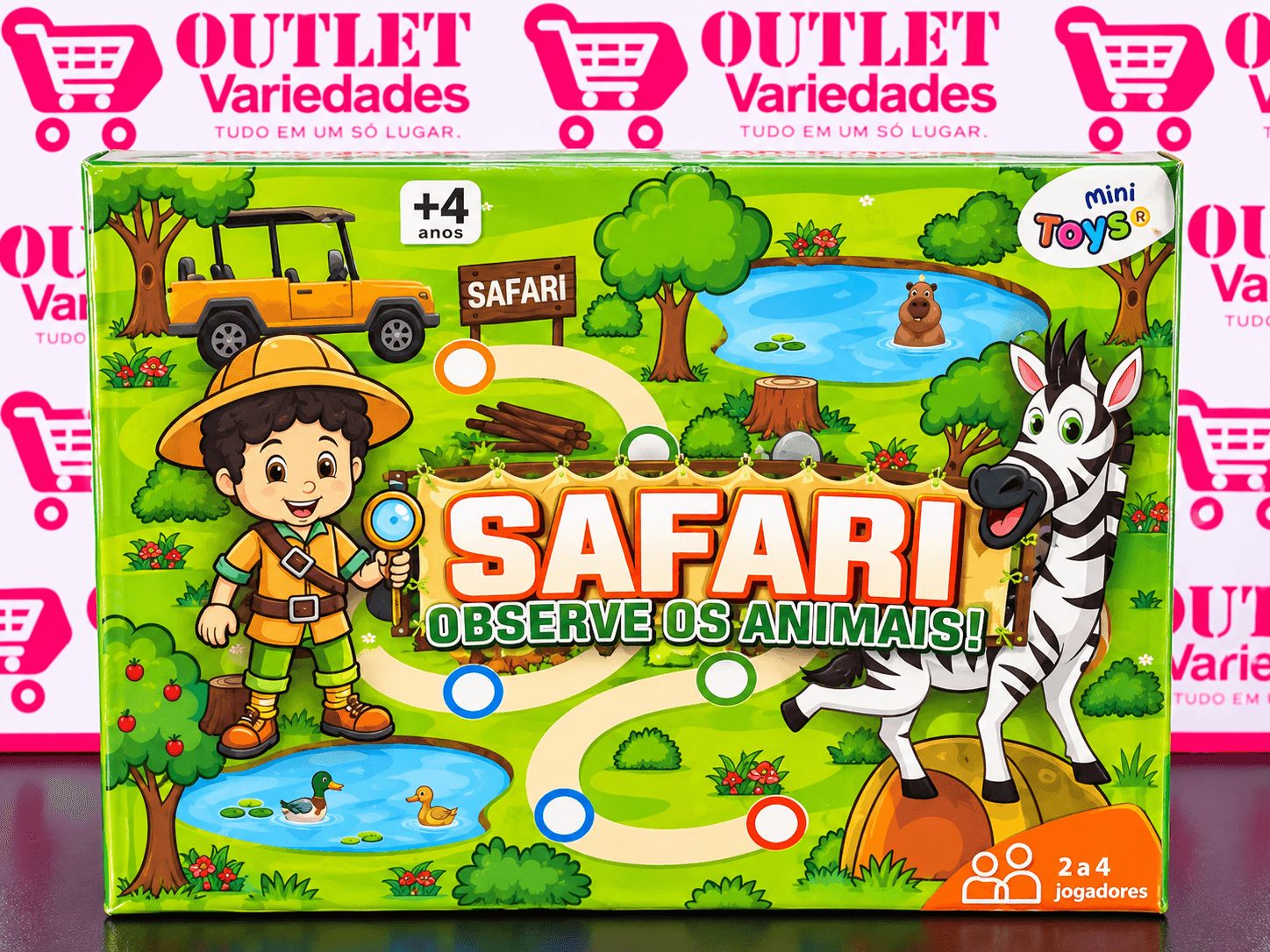 Jogo Safari Observe os Animais - 1