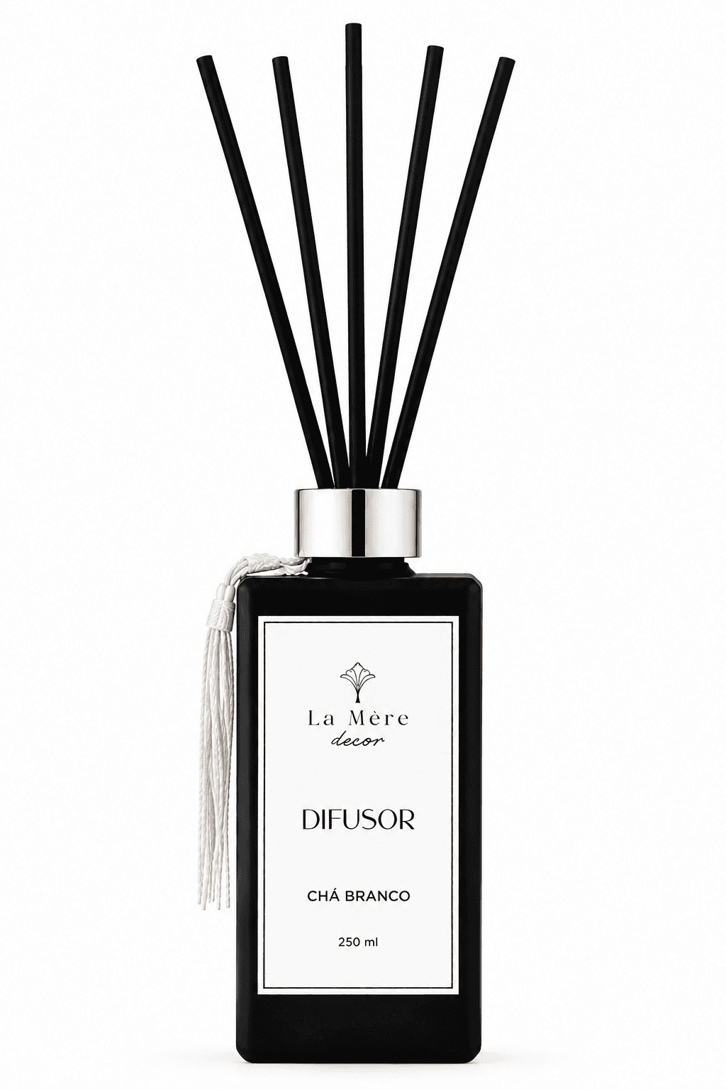 Difusor Aromático Com Varetas 250ml - CHÁ BRANCO - 1