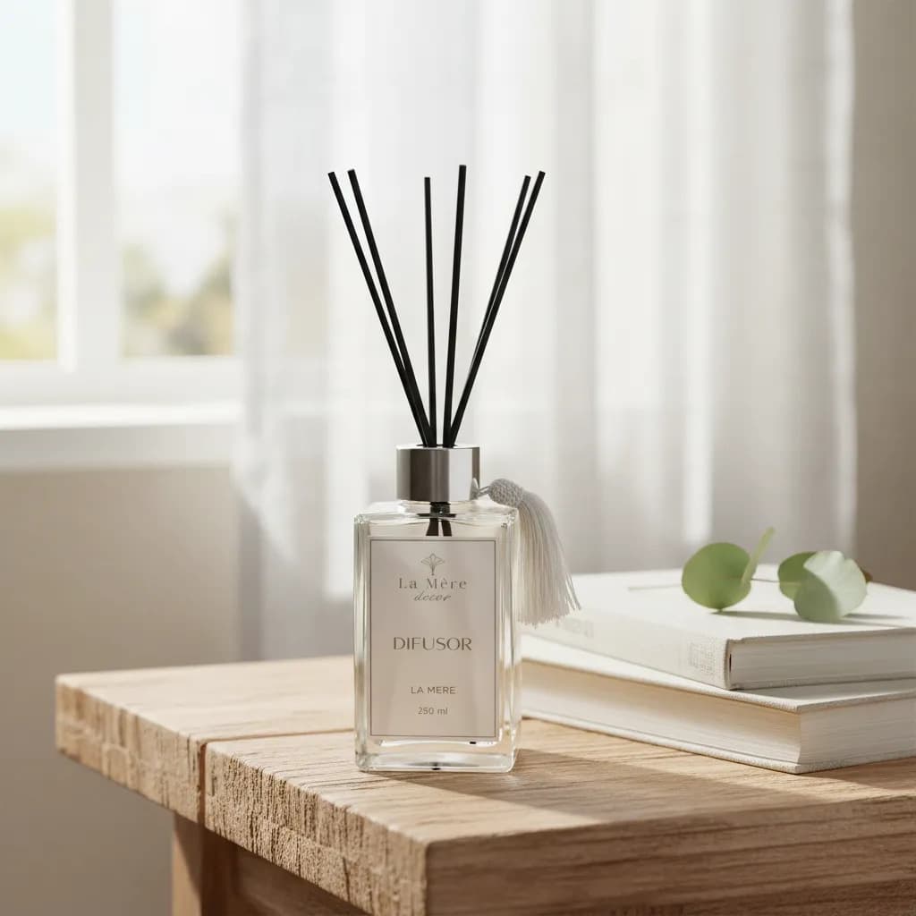 Difusor Aromático Com Varetas 250ml - CHÁ BRANCO - 3