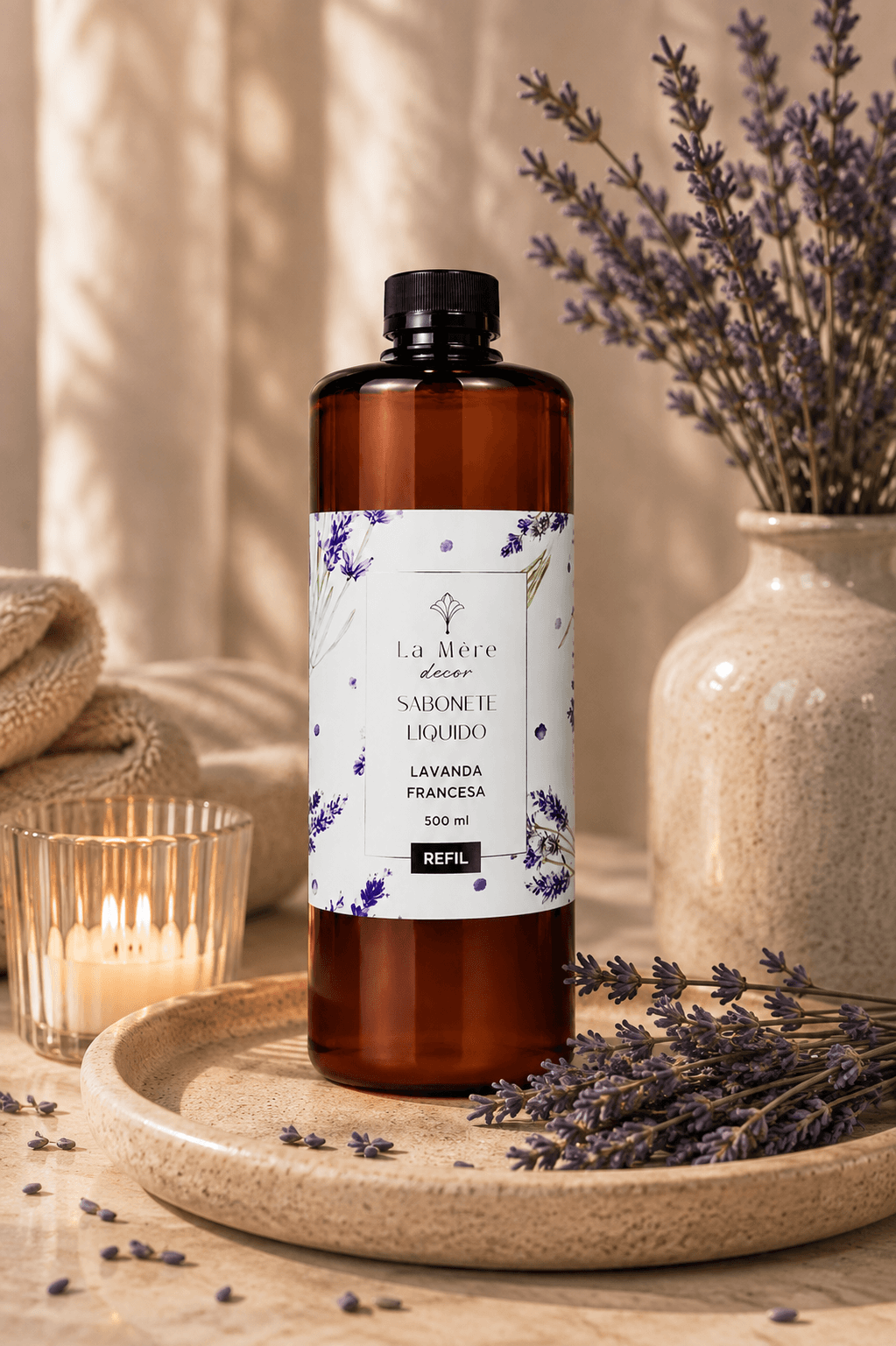 Refil Sabonete Líquido 500 Ml - LAVANDA FRANCESA - 2