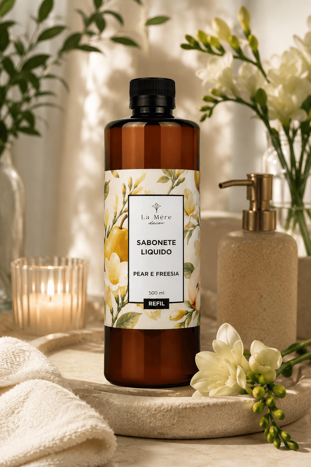 Refil Sabonete Líquido 500 Ml - PEAR E FRESSIA - 2