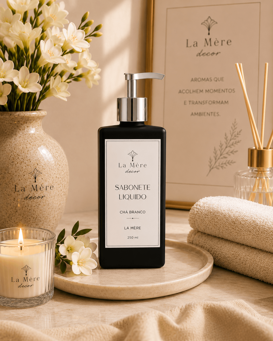 Sabonete Líquido 250 Ml - CHÁ BRANCO - 3