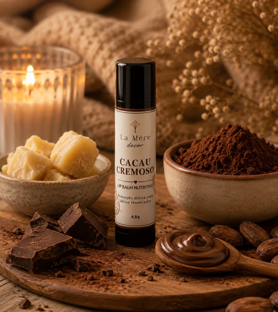Lip Balm Nutritivo La Mère Decor Sabor:Cacau Cremoso - 2