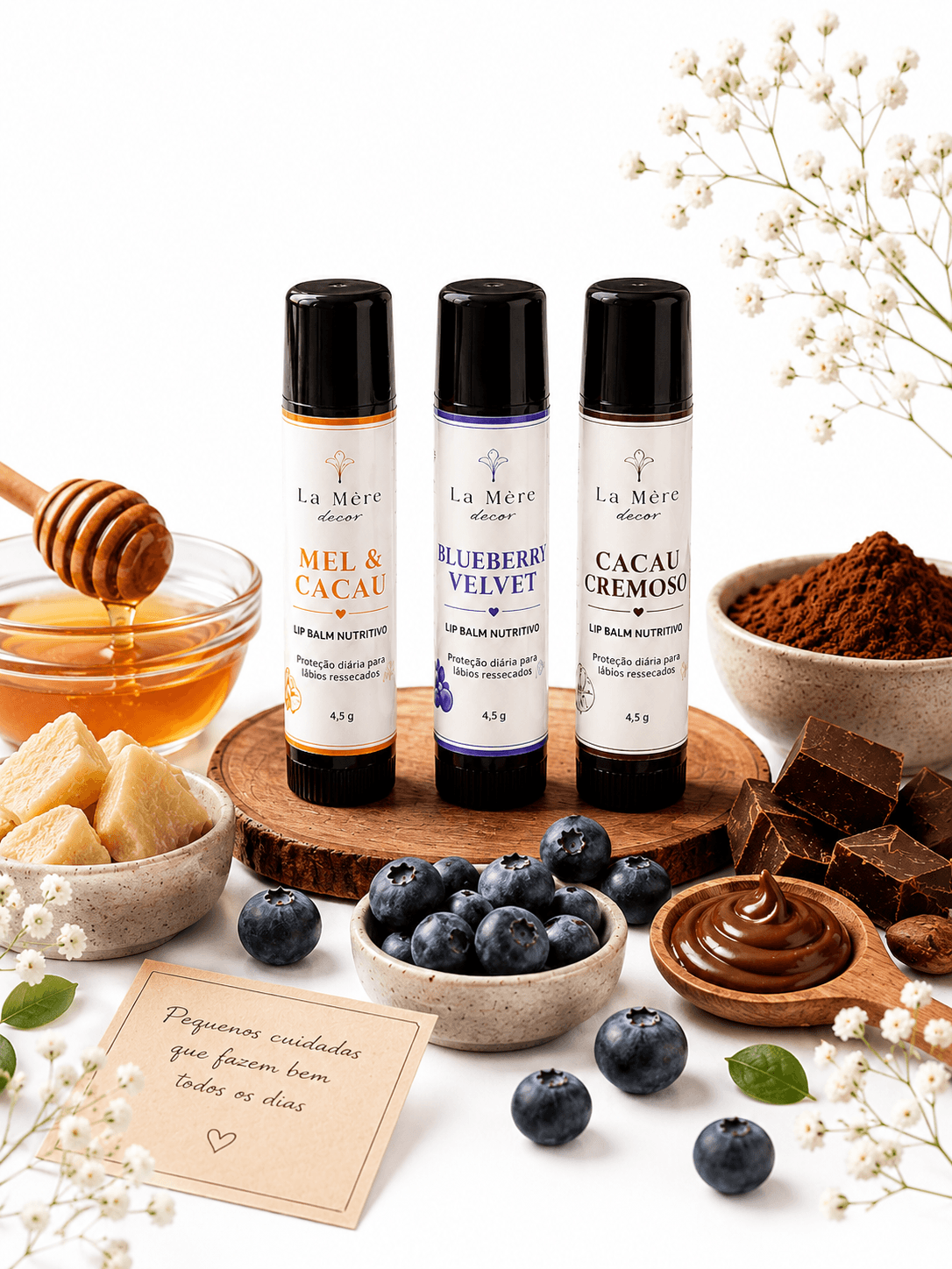 Lip Balm Nutritivo La Mère Decor Sabor:Blueberry Velvet - 1