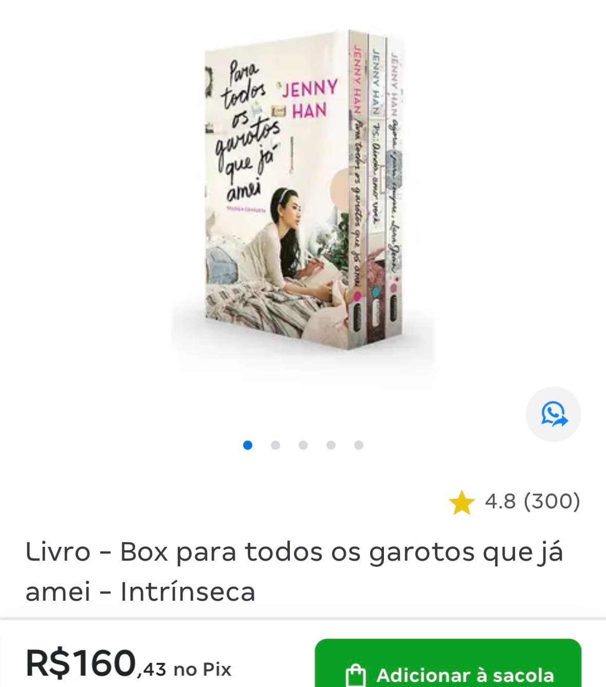 Box trologia ''Para todos os garotos que já amei'' - 1