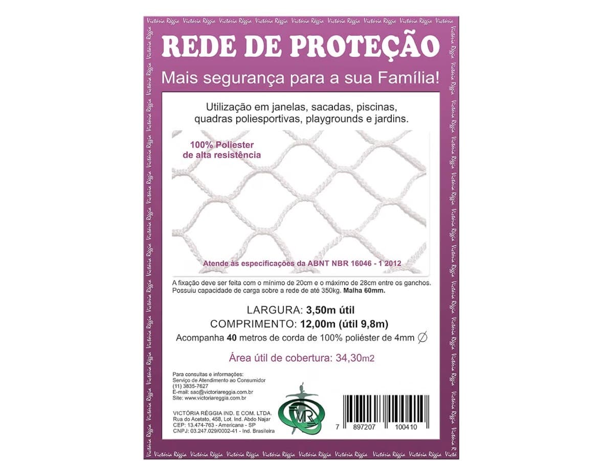 Rede de proteção branco - 1