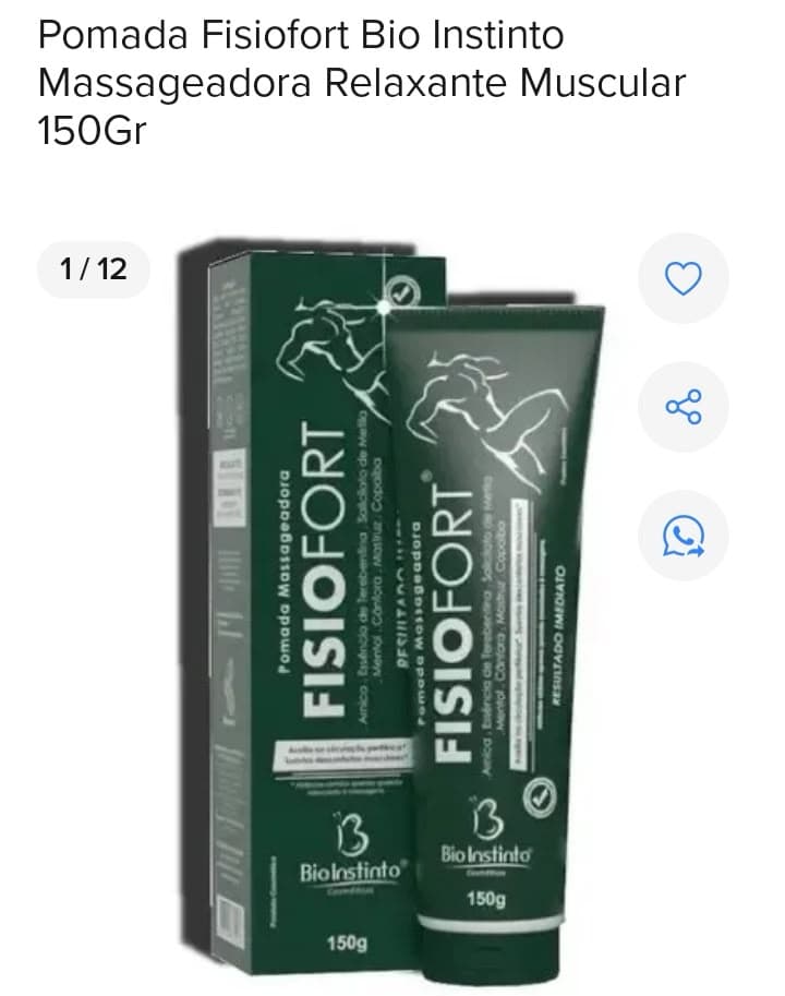 Pomada Fisiofort - 1