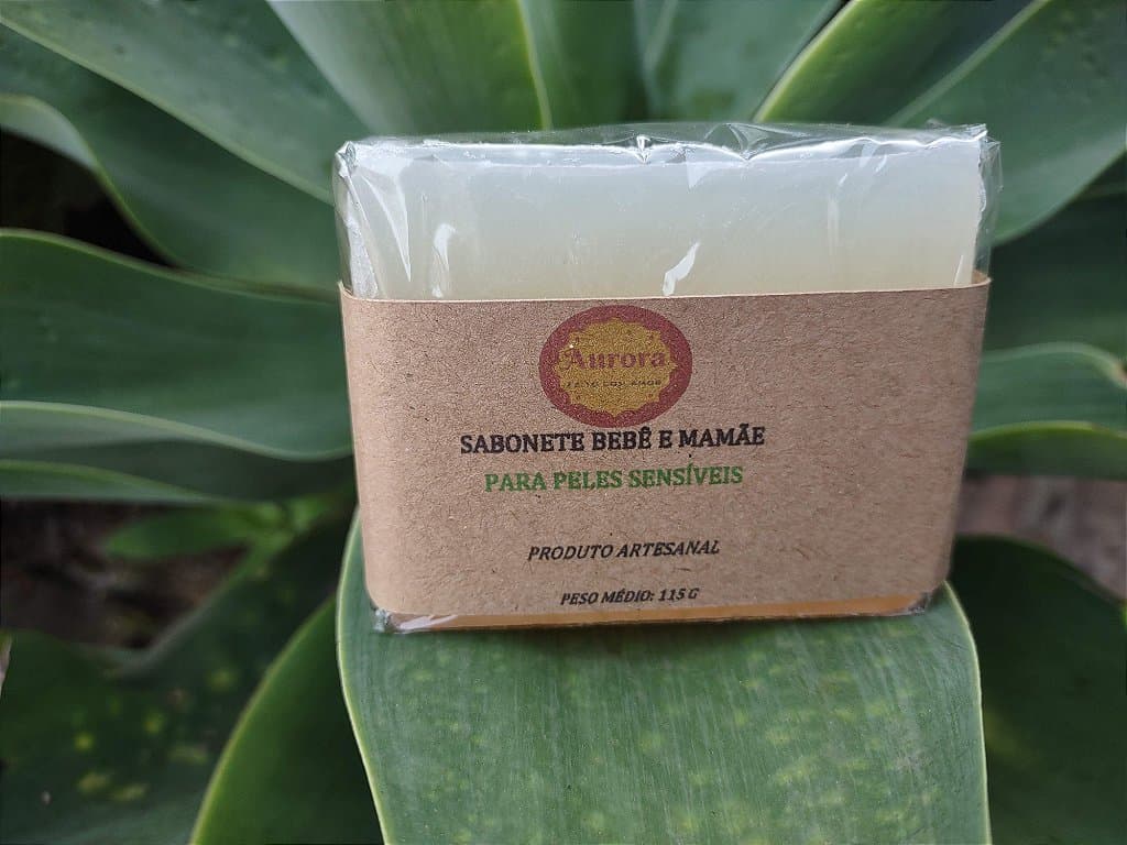 Sabonete Natural Bebê e Mamãe- Fitoterápico- SEM CORANTES, SEM PARABENOS, VEGANO 100%Vegetal - 4