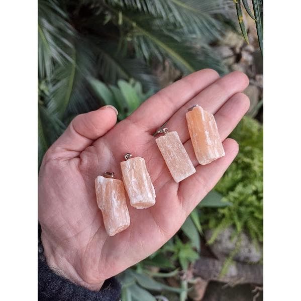 Pingente Rolado Pedra Natural Maiores 3 a 4 cm -ESCOLHA O SEU - 11