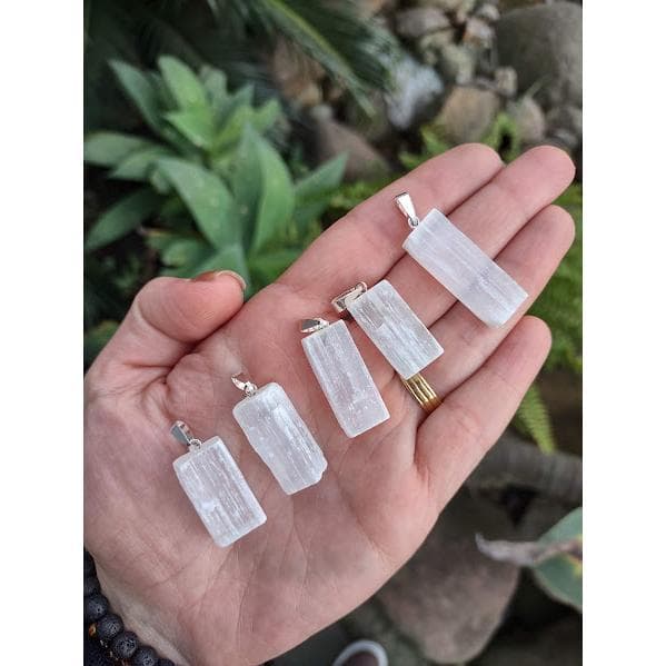 Pingente Rolado Pedra Natural Maiores 3 a 4 cm -ESCOLHA O SEU - 12