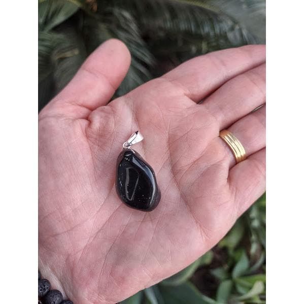 Pingente Rolado Pedra Natural Maiores 3 a 4 cm -ESCOLHA O SEU - 15