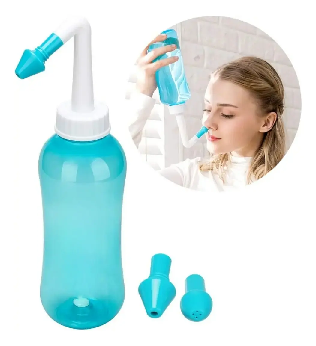 Luatek Higienizador Lavagem Nasal 300ml Com 2 Bicos Para Adu - 3